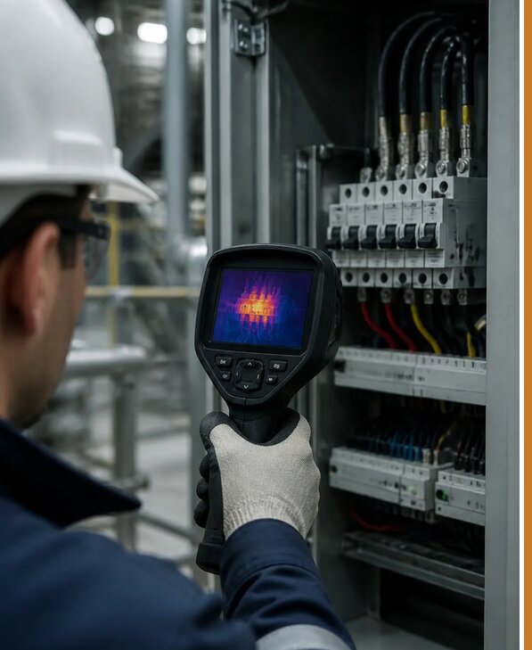 Тепловой контроль оборудования в Кропоткине для безопасности работ